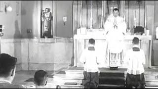 Low Mass at St Stanislaus' College in Bathurst, NSW (from The Legend of Damien Parer, 1964)