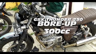 GSX THUNDER 250 BORE-UP 300cc