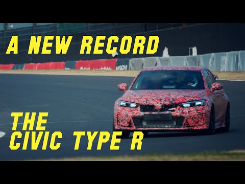 The all-new 2023 Type R Achieves Track Record at Suzuka
