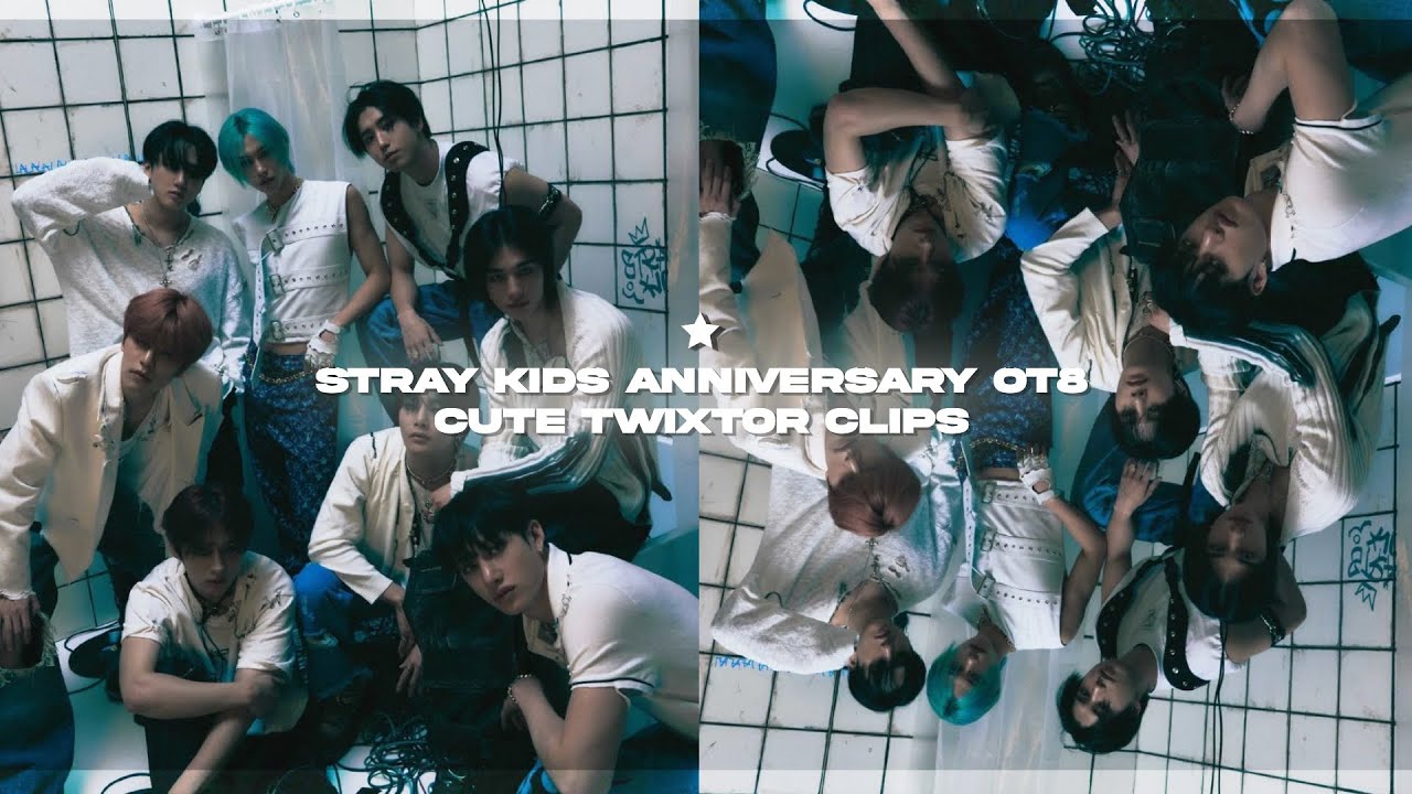 — skz ot8 cute twixtor clips