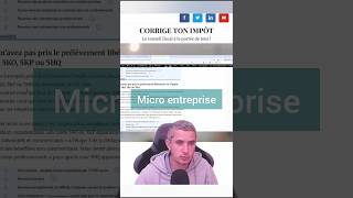 Attention aux erreurs sur la déclaration de revenus pour les micro entreprises