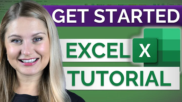 Excel Tutorial for Beginners - Get up and Running
