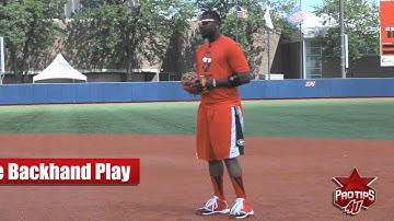 Fielding Tips: The Backhand Play with Brandon Phillips