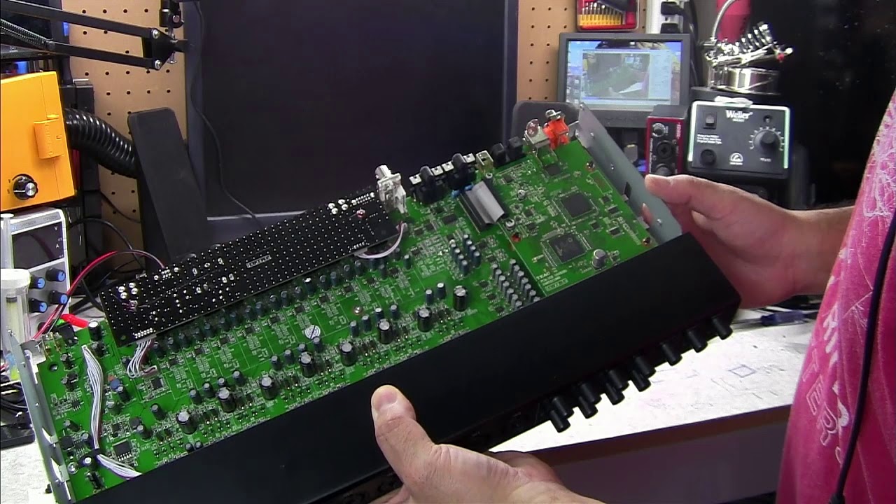 Tascam 20x20 USB interface tear down - YouTube