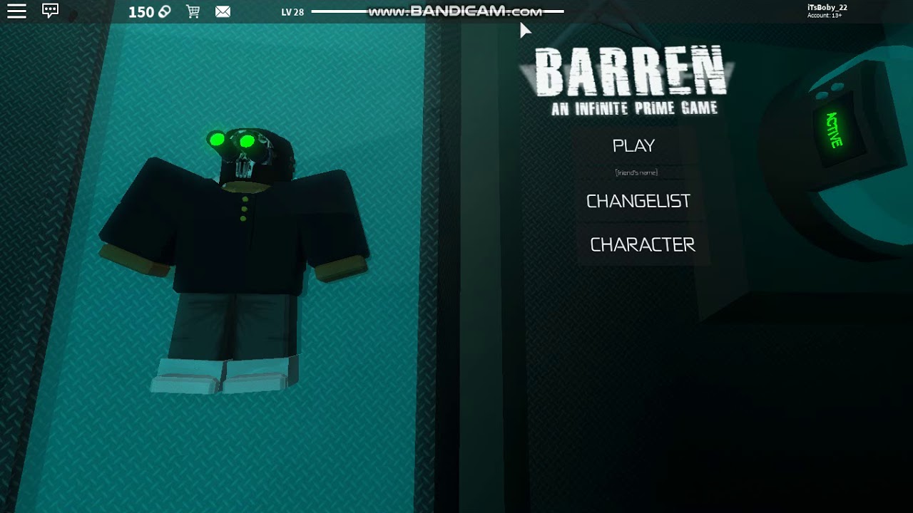 Barren Roblox YouTube 
