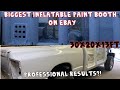 I Bought A 30x20x13FT Inflatable Paint Booth! ( Dodge Cummins Gets PAINTED! )