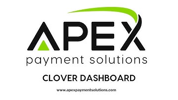 Using the Clover Dashboard