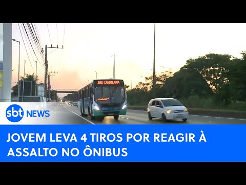 Video jovem-e-baleado-apos-reagir-a-assalto-em-onibus-no-rj-sbt-newsna-tv-10-05-24