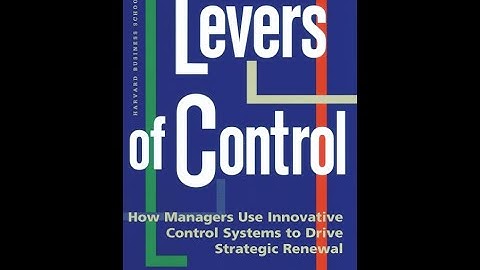 "Levers of Control" By Robert Simons
