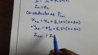 S 2.16 Parametric Equation of Circle by Recursive Method | Finding Coordinates of Points on Circle