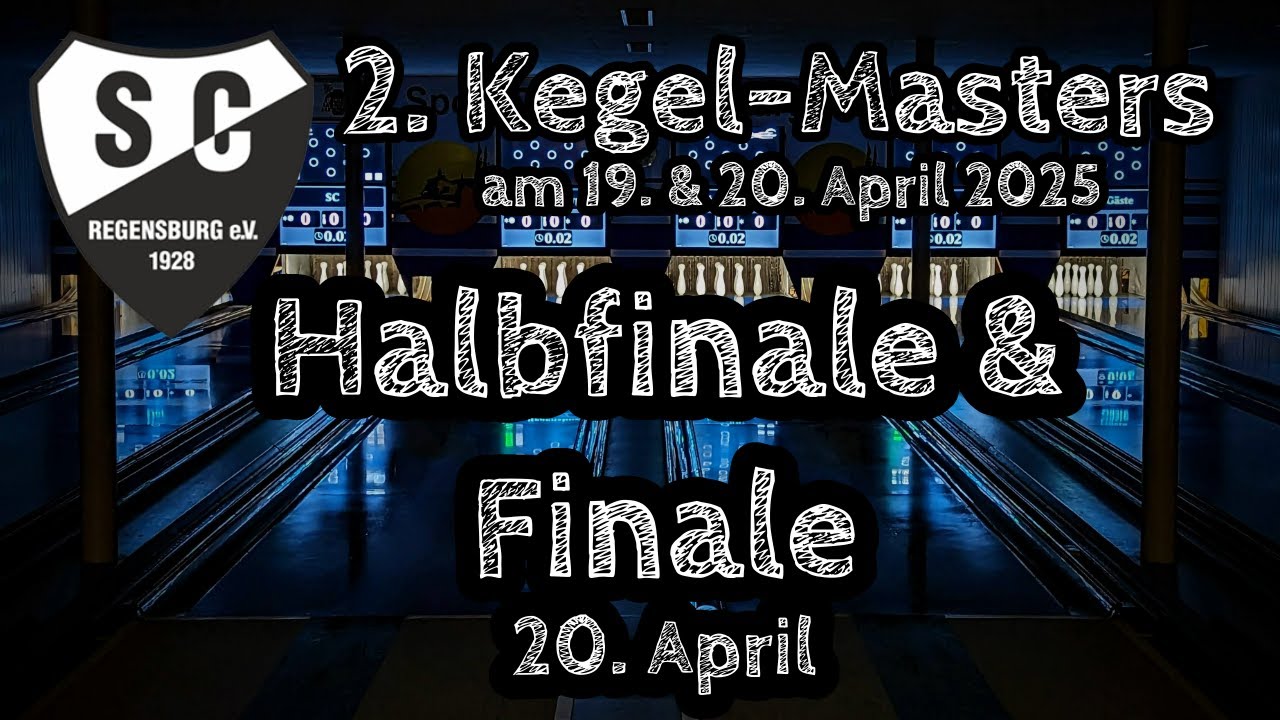 2. Kegel-Masters-Regensburg 2025 – Halbfinale & Finale | Kegeln Classic