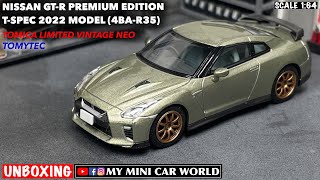 ミニカー TOMYTEC NISSAN GT-R 50th Anniversary2022 MY MINI CAR WORLD】UNBOXING TOMYTEC 1/64 NISSAN GT-R 50th