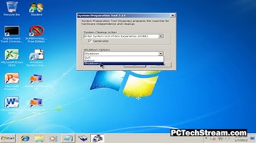 Capture a Custom  System Image Using Sysprep, Windows-PE & ImageX Tools