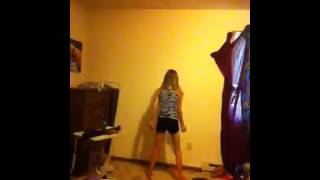 Nevaeh Trys To Do Gas Pedal Dance