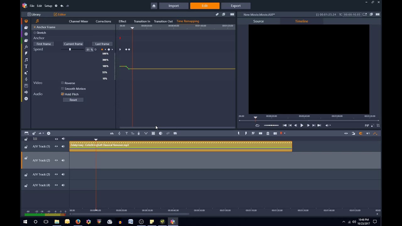 Applying fast motion in pinnacle studio 21 ultimate gchaval