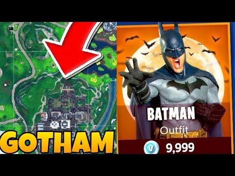 Video: Batman Je Pristal V Fortniteju, Tilted Town Pa Se Je Spremenil V Gotham City