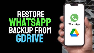 HOW TO RESTORE WHATSAPP BACKUP FROM GOOGLE DRIVE! | 2025 GUIDE