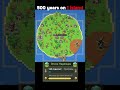 500 Years On 1 Island #worldbox #gaming #games