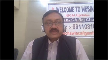 Webinar on Bank Branch Audit organised by CA Raj Chawla