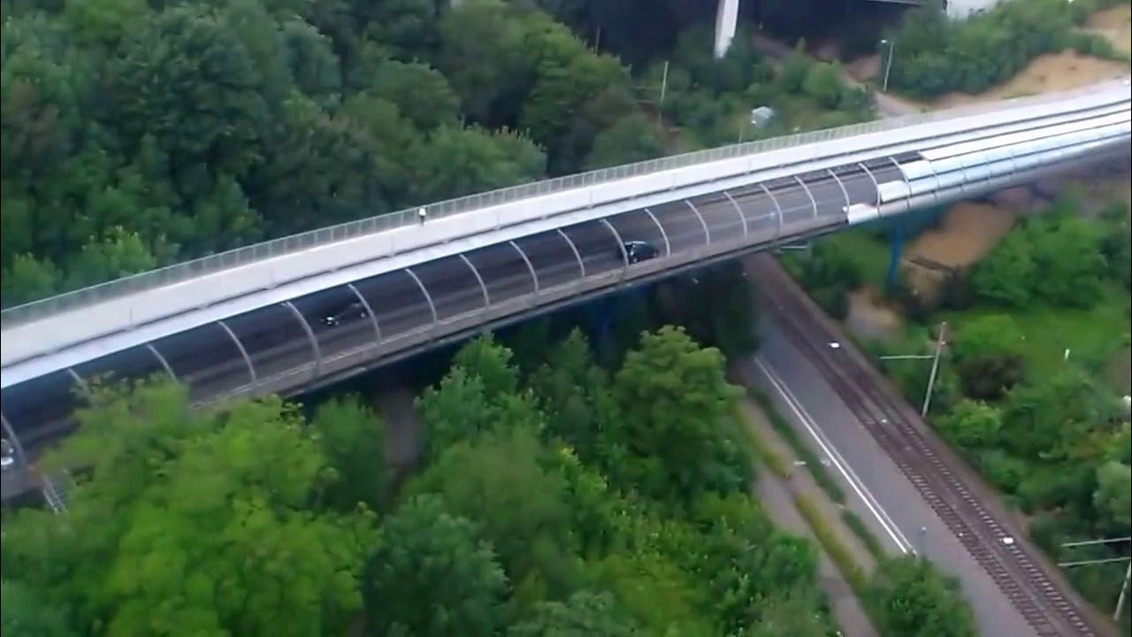 Nesenbach Brücke Stuttgart Drohnenflug - YouTube