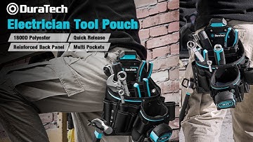 #DuraTech Tool Bag/Pouches-Tough for Abuse Use👷A Pro Choice for Builders, Electricians, Mechanics...
