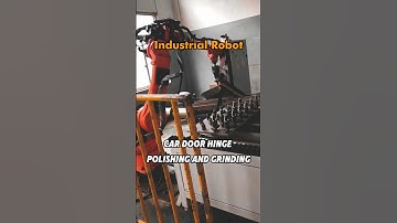 EVSROBOT Industrial Robot: Car Door Hinge Polishing and Grinding#industrialrobots #evsrobot #robot