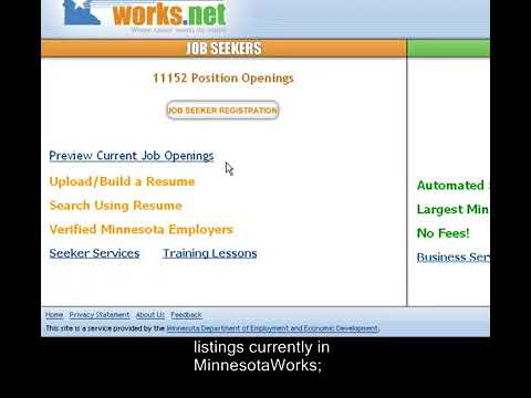 Job Seeker Introduction To MinnesotaWorks