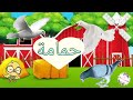 تعليم أسماء وأصوات حيوانات المزرعة  للاطفال \ اطفال الروضة