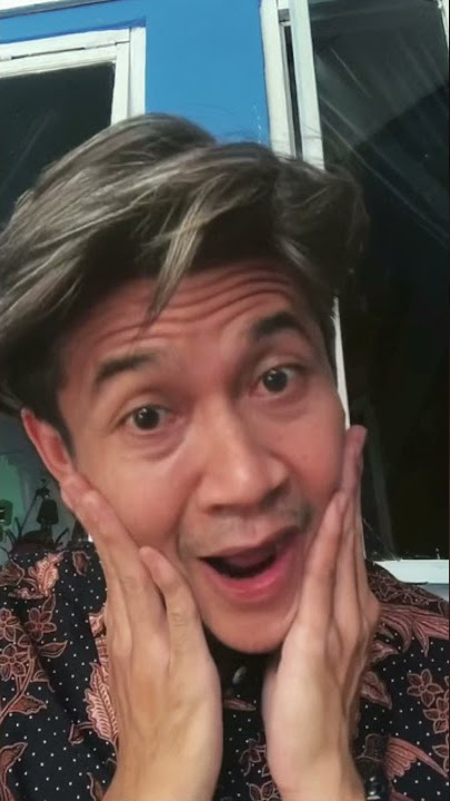 Wajah imut kakek viral tiktok