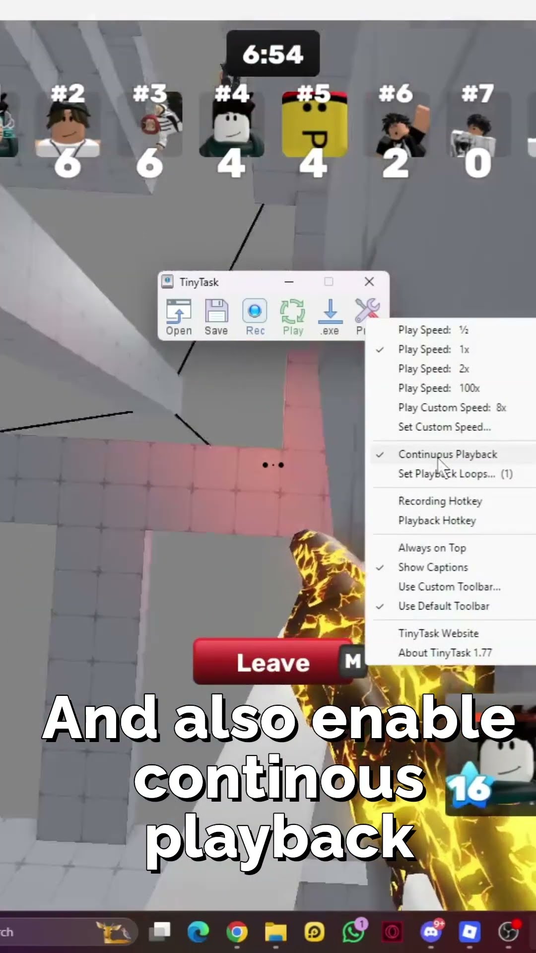 How To Use TINYTASK For Grinding Glass Wrap In Roblox Rivals YouTube Oardefault 