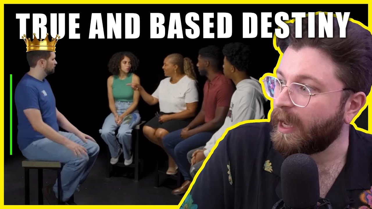 Vaush Reacts to Destiny Stealth Owning Black Conservatives In Debate