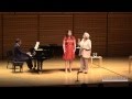 Carnegie Hall Vocal Master Class: Mahler's "Wo die schönen Trompeten blasen"