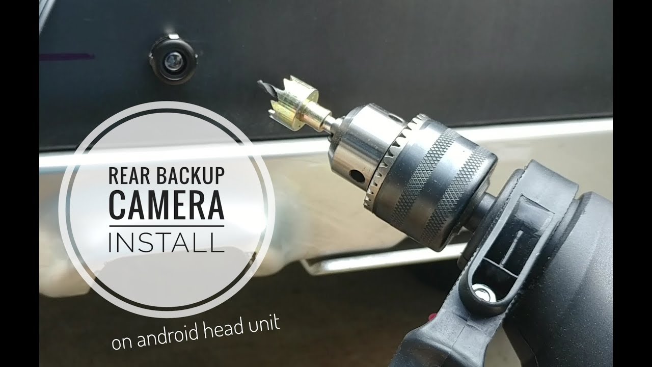 Fj Cruiser Rear Bumper Camera Install On Android Head Unit Youtube