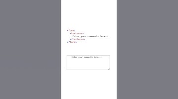 textarea tag | html | webdevelopment | theelitecode | #shorts