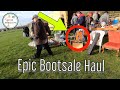 Epic Boot Sale Haul With GoPro Hero 7 Footage Including Vintage & Collectable Items To Sell Online