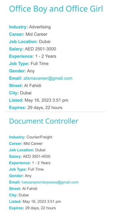 Document Controller And Office Boy Job Vacancy In Dubai UAE 16 May 2023 document-controller-and-office-boy-job-vacancy-in-dubai-uae-16-may-2023