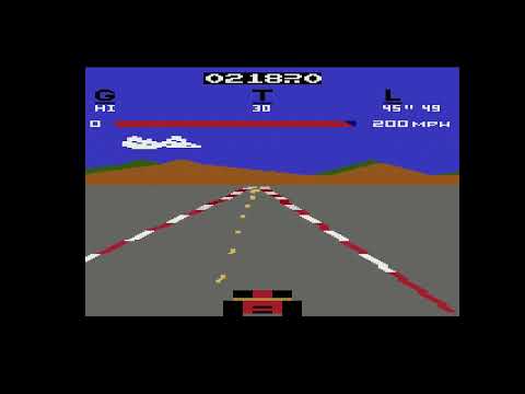 Pole Position (Atari 2600) Longplay