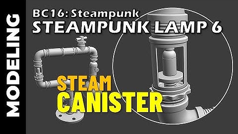 BLENDER CHALLENGE 16: Steampunk Lamp 6 (Part 8)