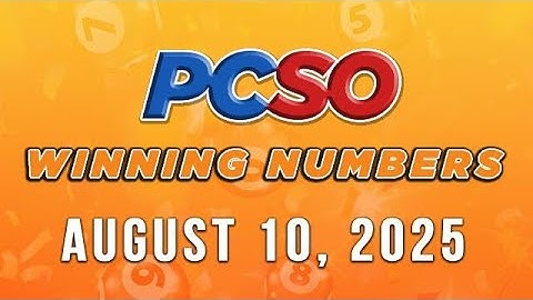 P329.7M Jackpot Ultra Lotto 6/58, 2D, 3D, and Superlotto 6/49 | August 10, 2025