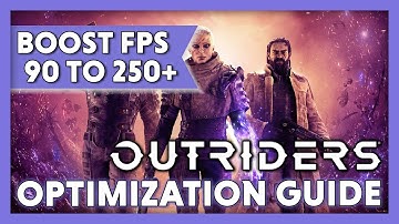 Outriders Optimization Guide | Best Settings | Remove Stutter | Boost FPS
