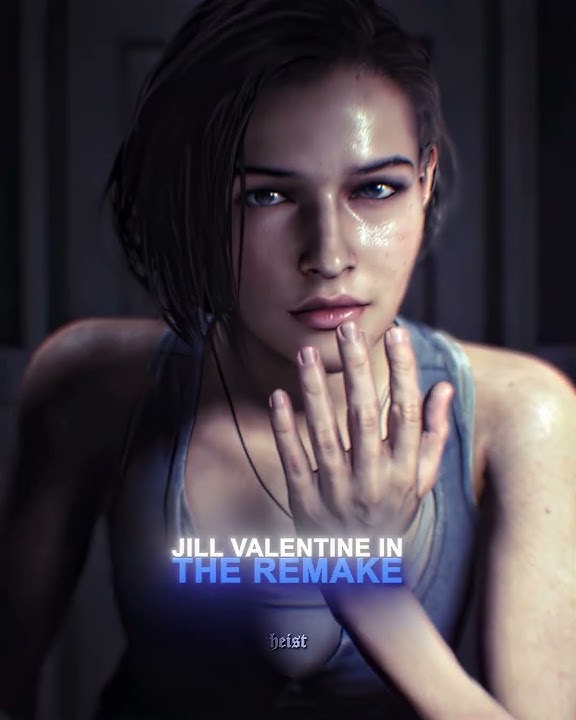 Jill Valentine ORIGINAL vs REMAKE ✨ [4K] | Resident Evil 3 #shorts