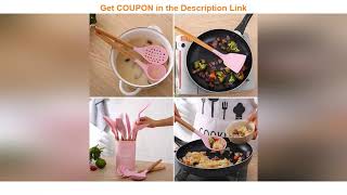 ekco spatula vintage Silicone Cooking Utensils 13Pcs Kitchen Utensil Set Non-stick Spatula