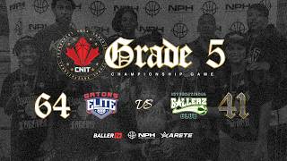 2026 GR5 (11U) CNIT CHAMPIONSHIPS | Durham Gators -VS- XY Ballerz