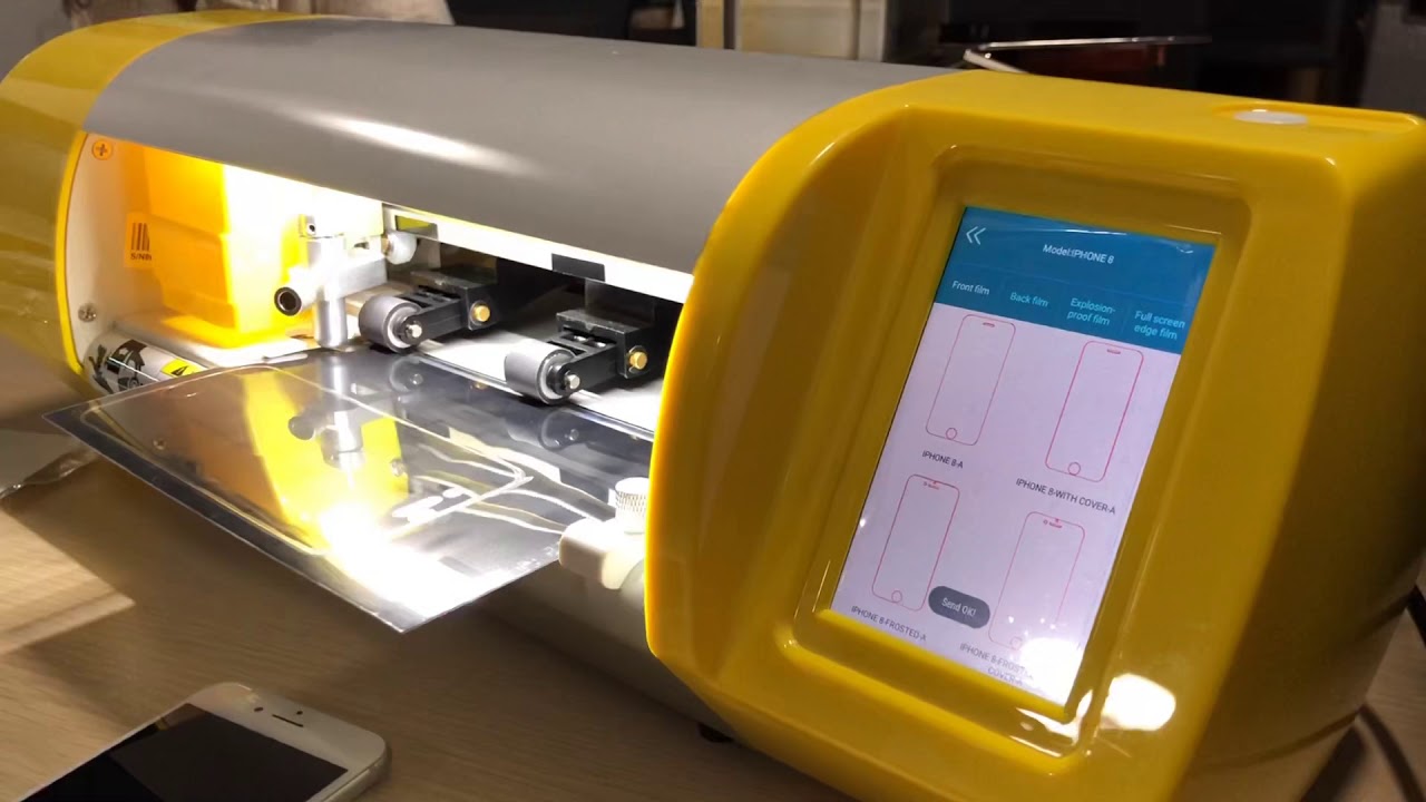 Privacy Hydrogel Film TPU Screen Protector DIY Cutting Machine