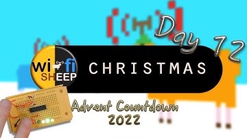 Advent Countdown - Day12 : Wi-Fi Sheep @  Christmas!