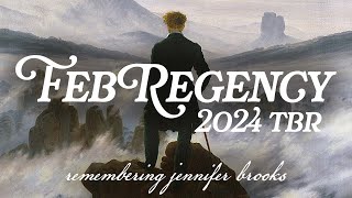 Febregency 2024 TBR & Remembering a Booktube Friend
