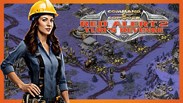 Red Alert 2: Goddess of Dawn | 1 vs 7 Brutal AI | Superweapons [On]