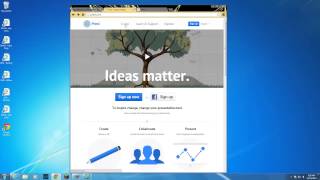 Prezi Screen Casting Demo