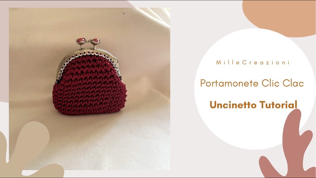 Portamonete uncinetto tutorial