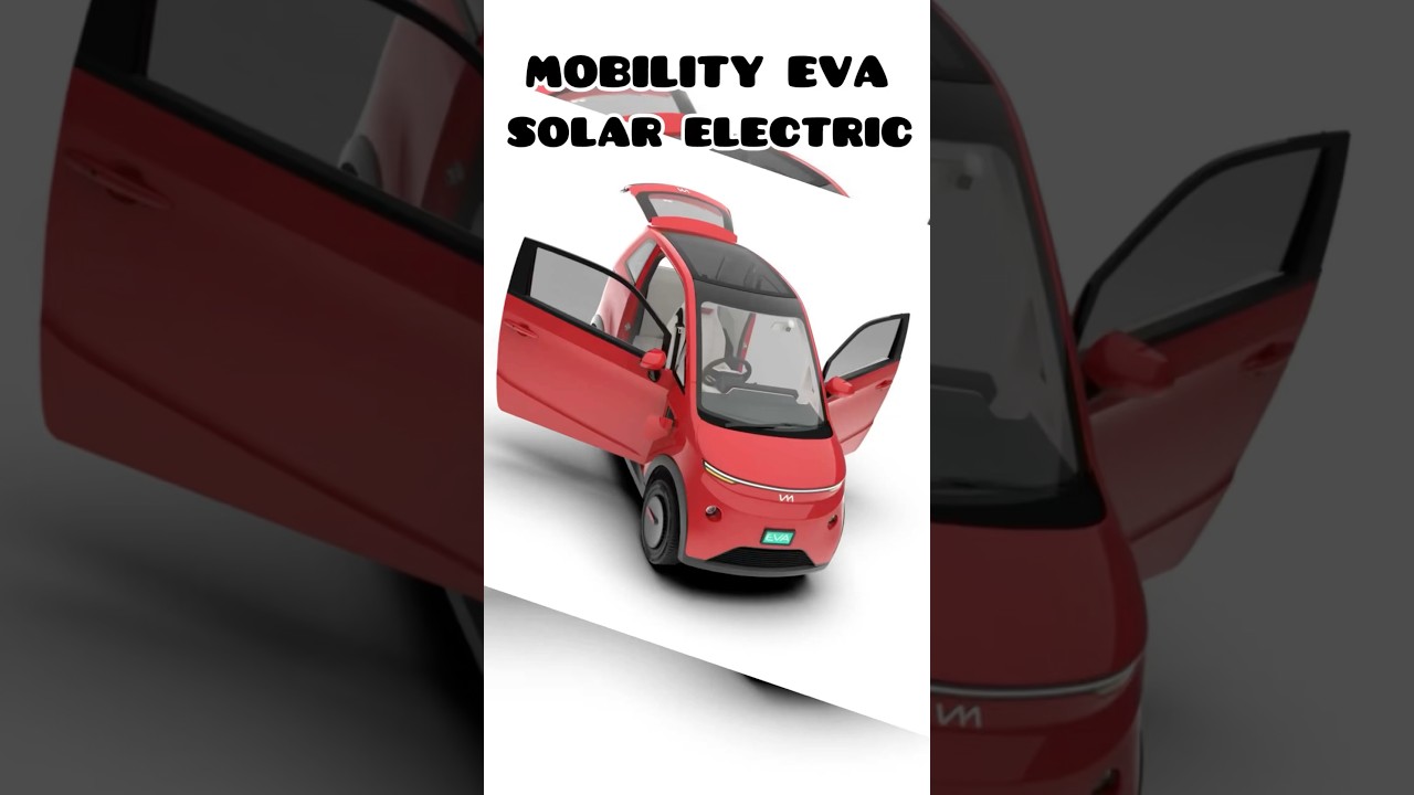 Vayve Eva 😱- INDIAS FIRST SOLAR EV 🌞 Compact, Smart & Future-Ready🙆🏻‍♂️ 